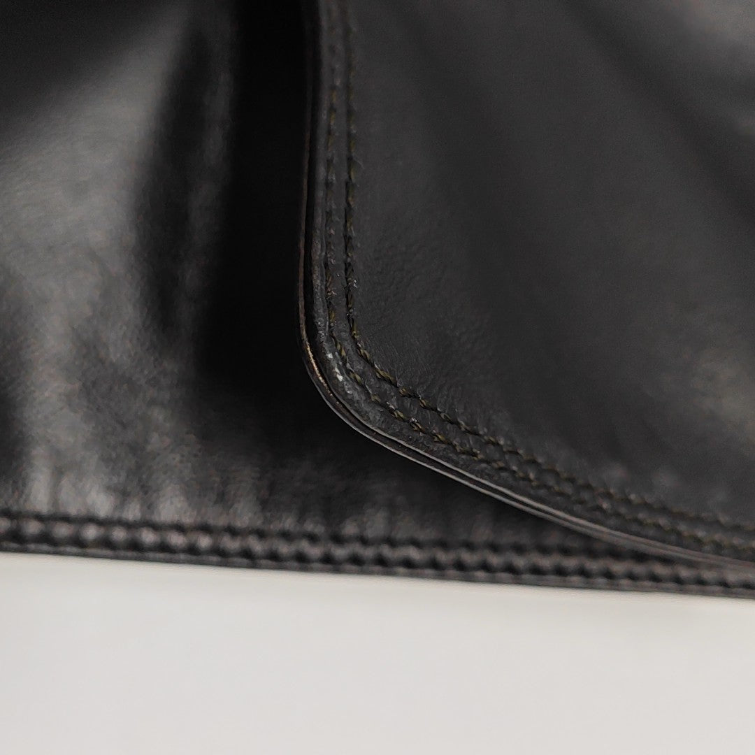 Lambskin Shoulder Bag Black