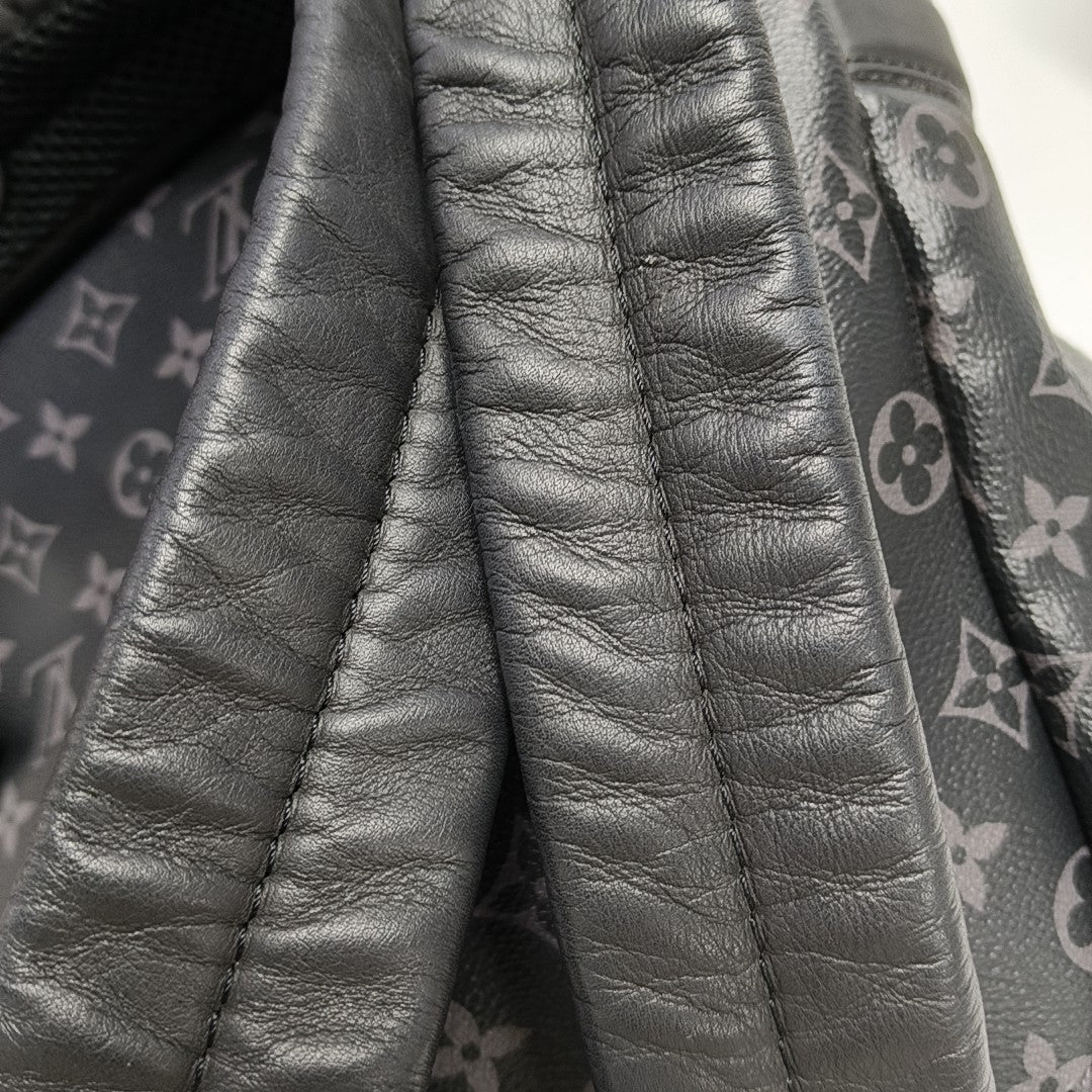 DISCOVERY PM Monogram Coated Canvas Black