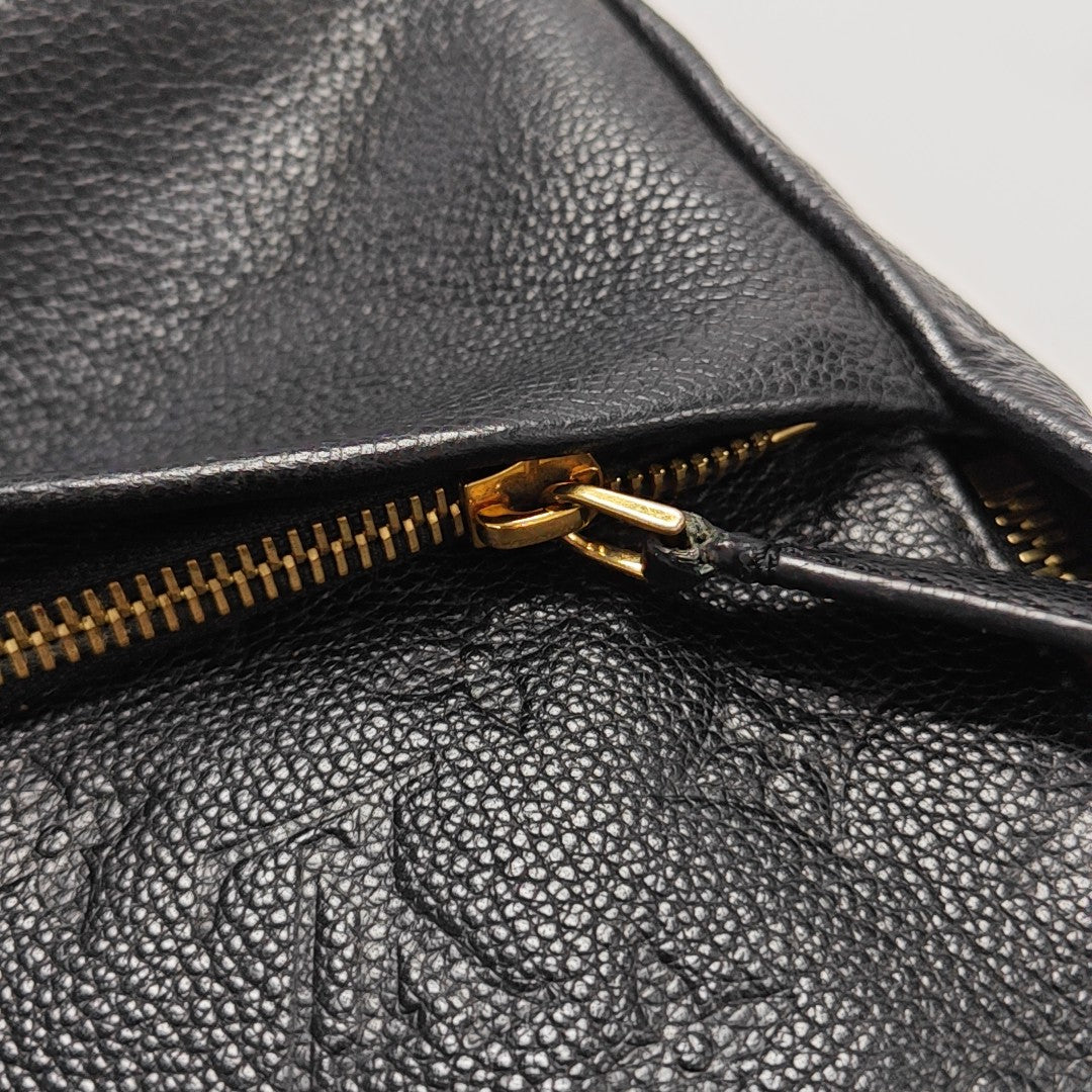 SORBONNE Monogram Calfskin Black