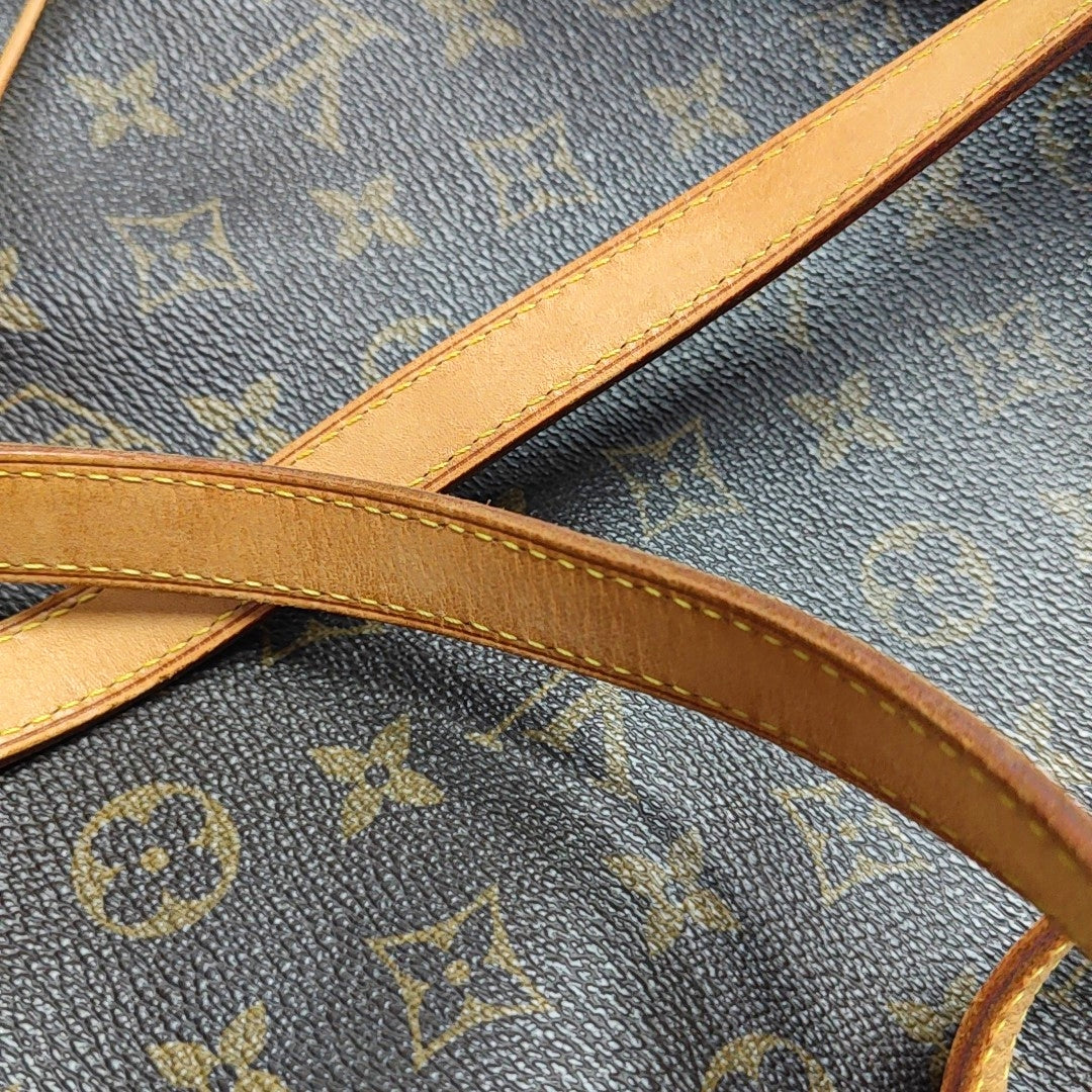 TOTALLY GM Monogram Coated Canvas Brown