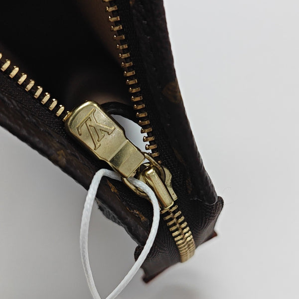 TOILET POCKET 26 Monogram Coated Canvas Brown