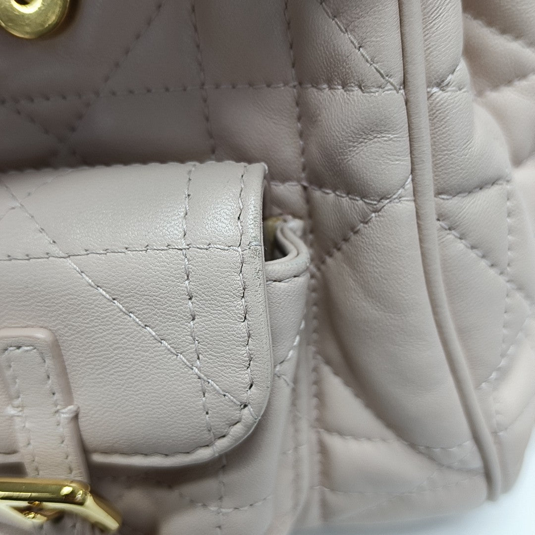 Dior Caro Small Cannage Lambskin Pink