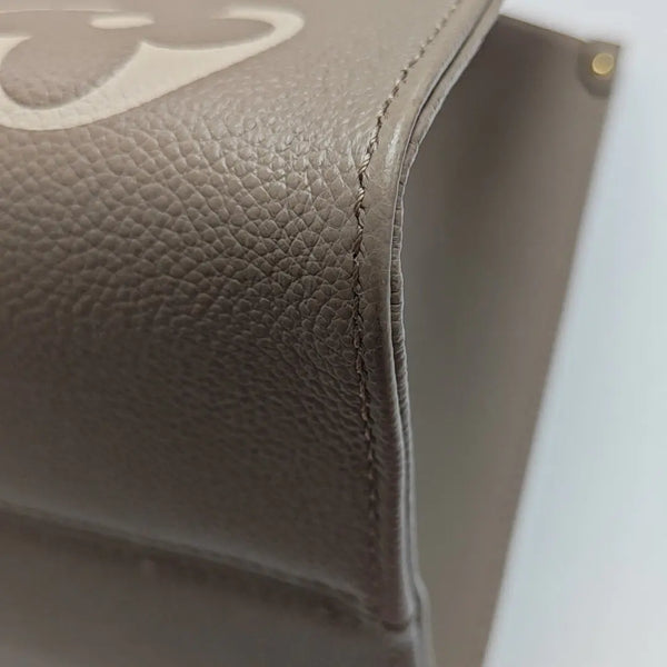 ONTHEGO MM Monogram Calfskin Gray