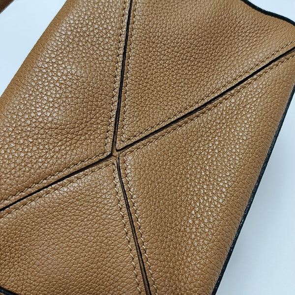 Puzzle Mini Calfskin Brown