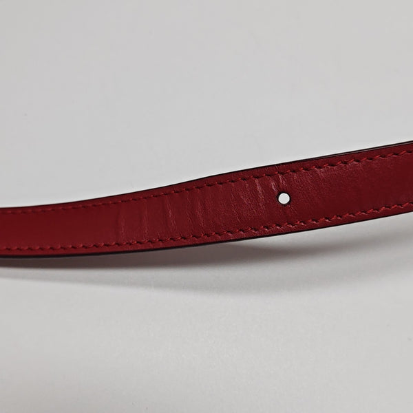 CLASSIC BOX Medium Calfskin Red