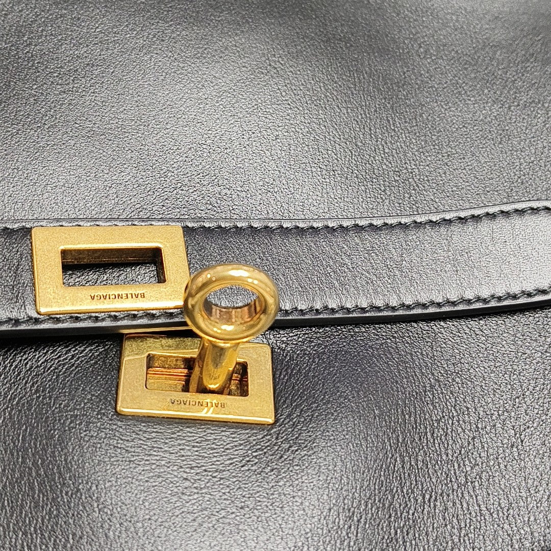 BEL AIR Small Calfskin Black