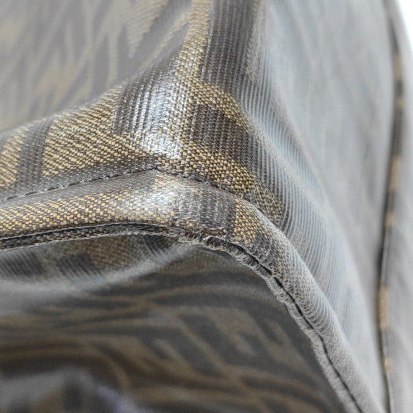 Mania Coated Canvas Brown