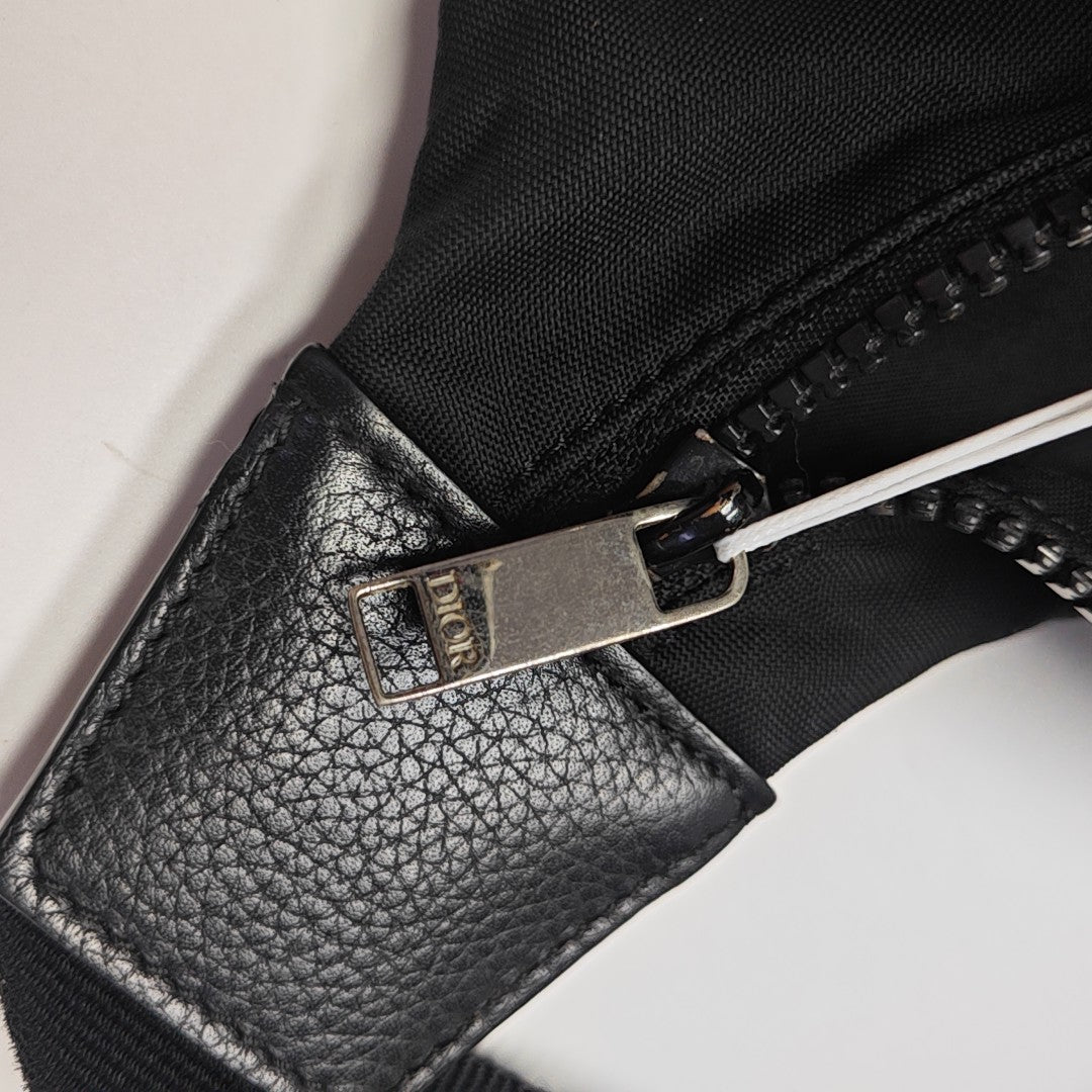 Fabric Belt Bag Black