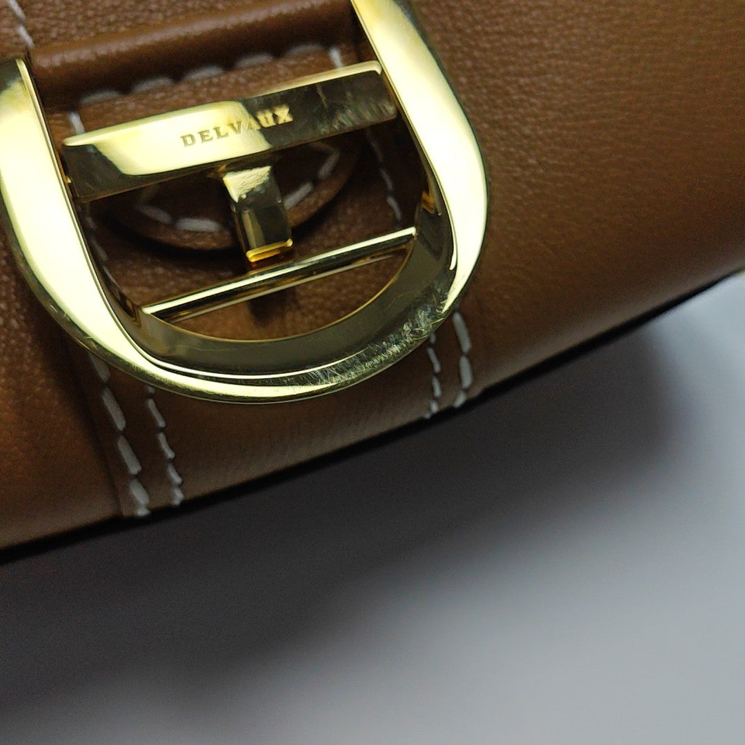 Brillant Mini Calfskin Brown