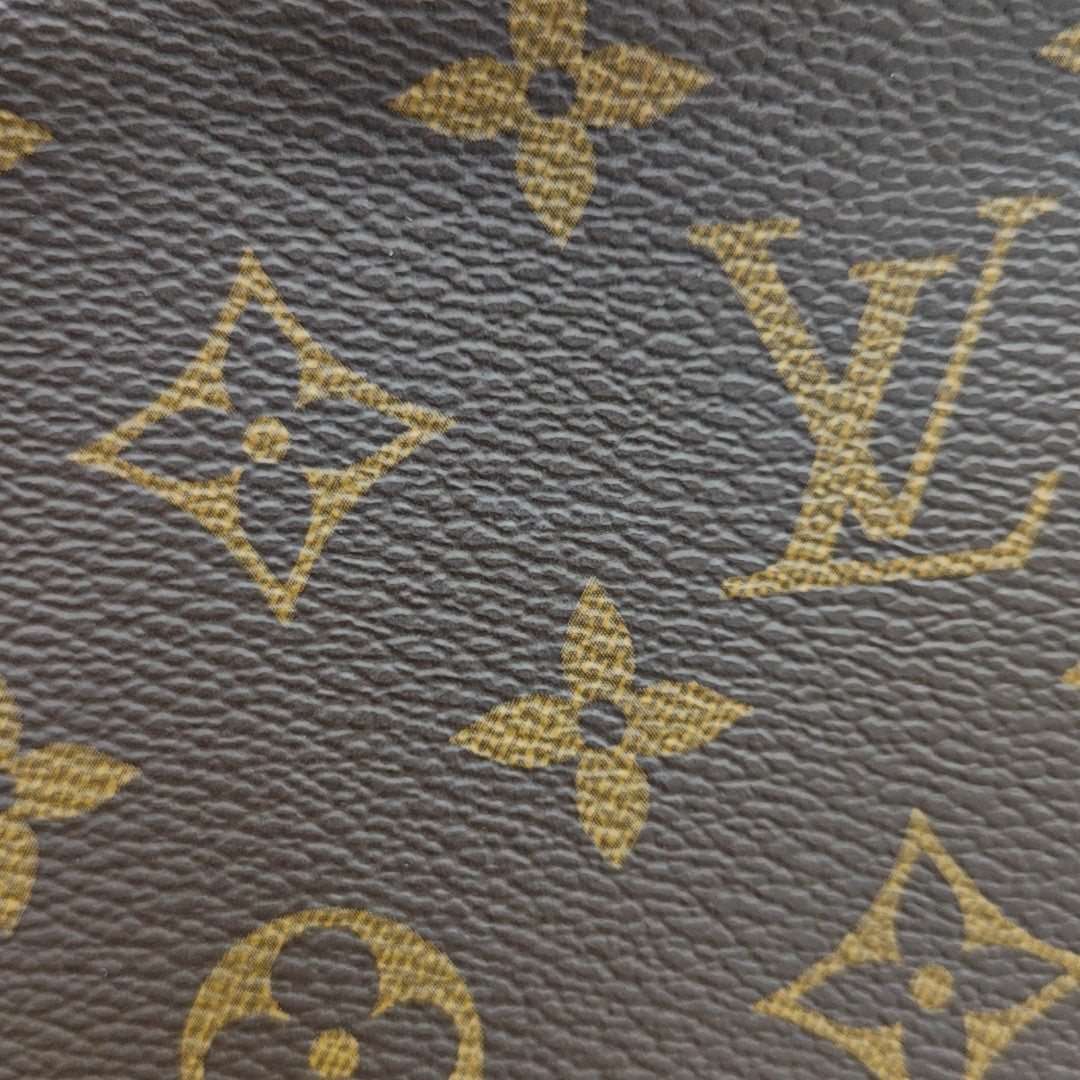 SOFT TRUNK Monogram Coated Canvas Brown