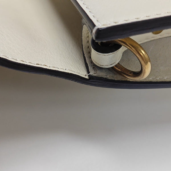Nile Medium Calfskin White