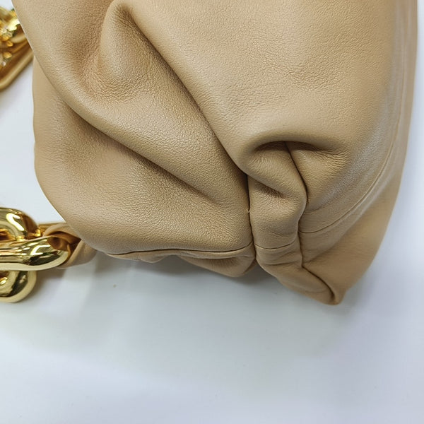 The Pouch Mini Calfskin Beige