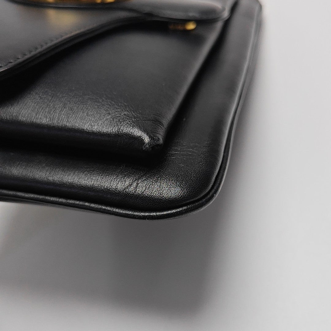 Arli Small Calfskin Black