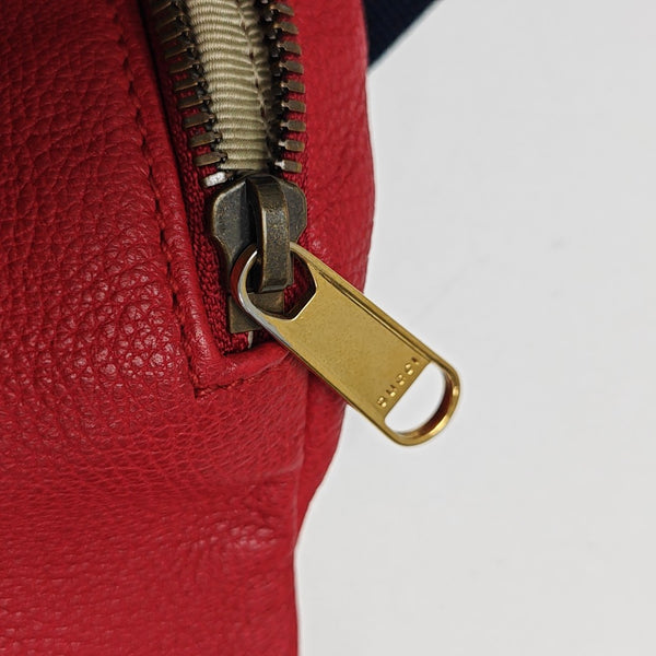 Print Large Calfskin Red