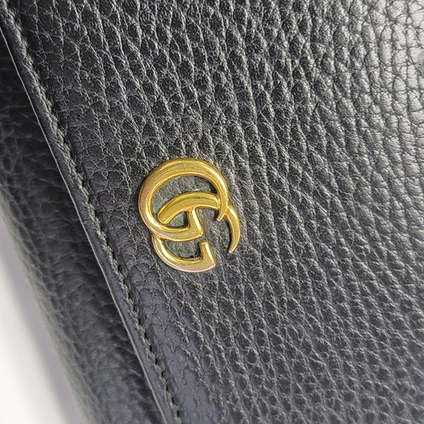 GG Marmont Super Mini Calfskin Black