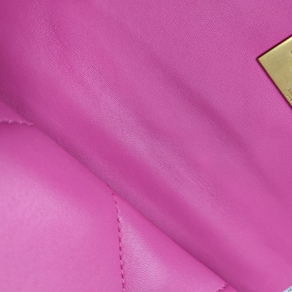 Roman Stud Lambskin Pink