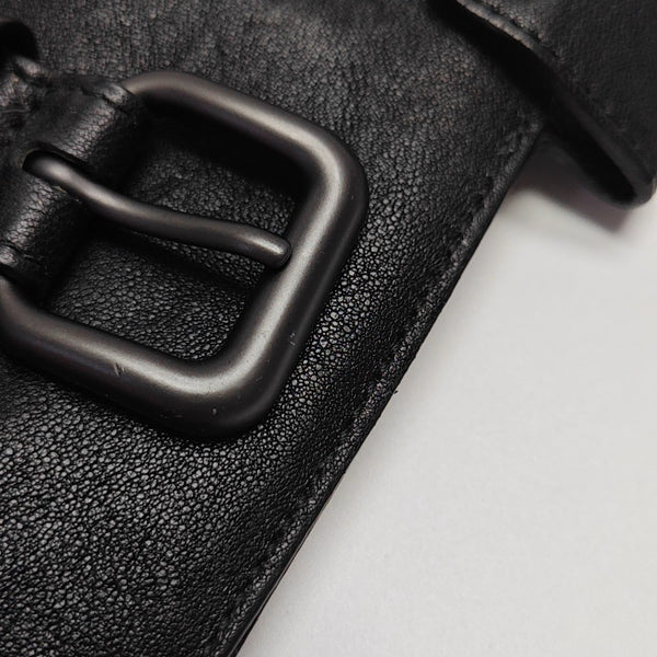 Calfskin Shoulder Bag Black