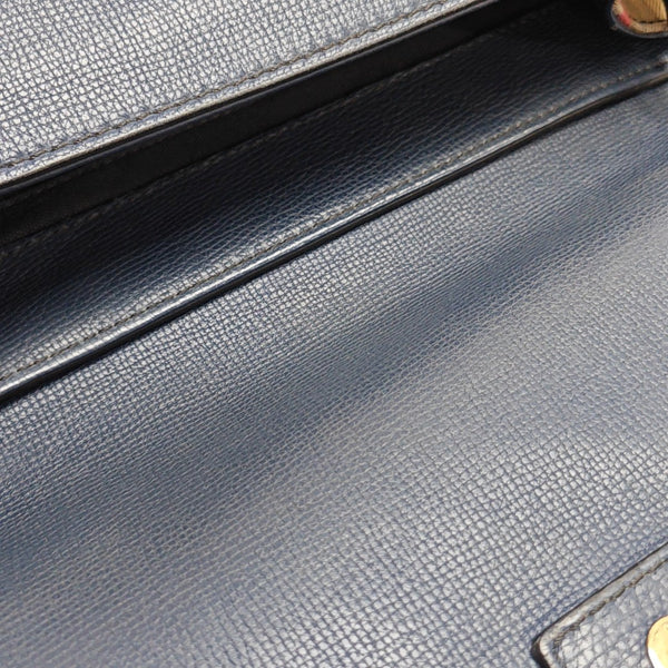Camberley Derby Calfskin Blue