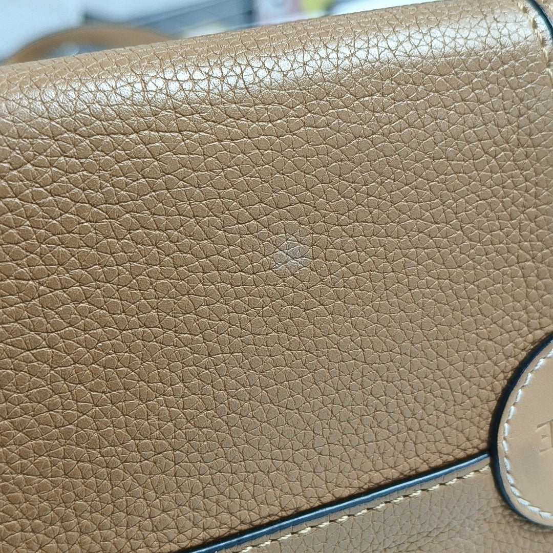 Cushion Small Calfskin Brown