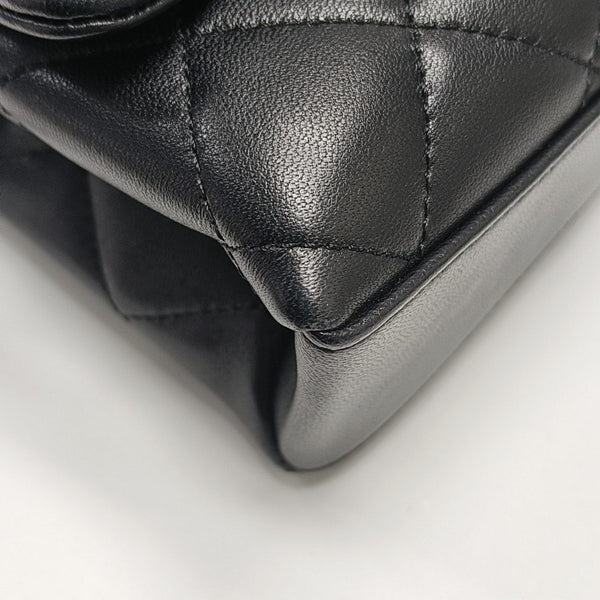 Mini Quilted Lambskin Black
