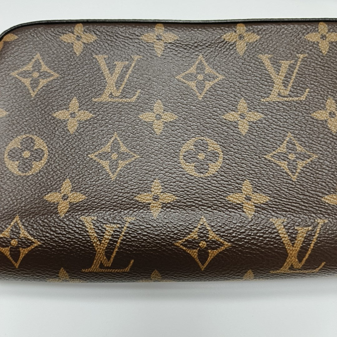 FÉLICIE Monogram Lona Revestida Marrón