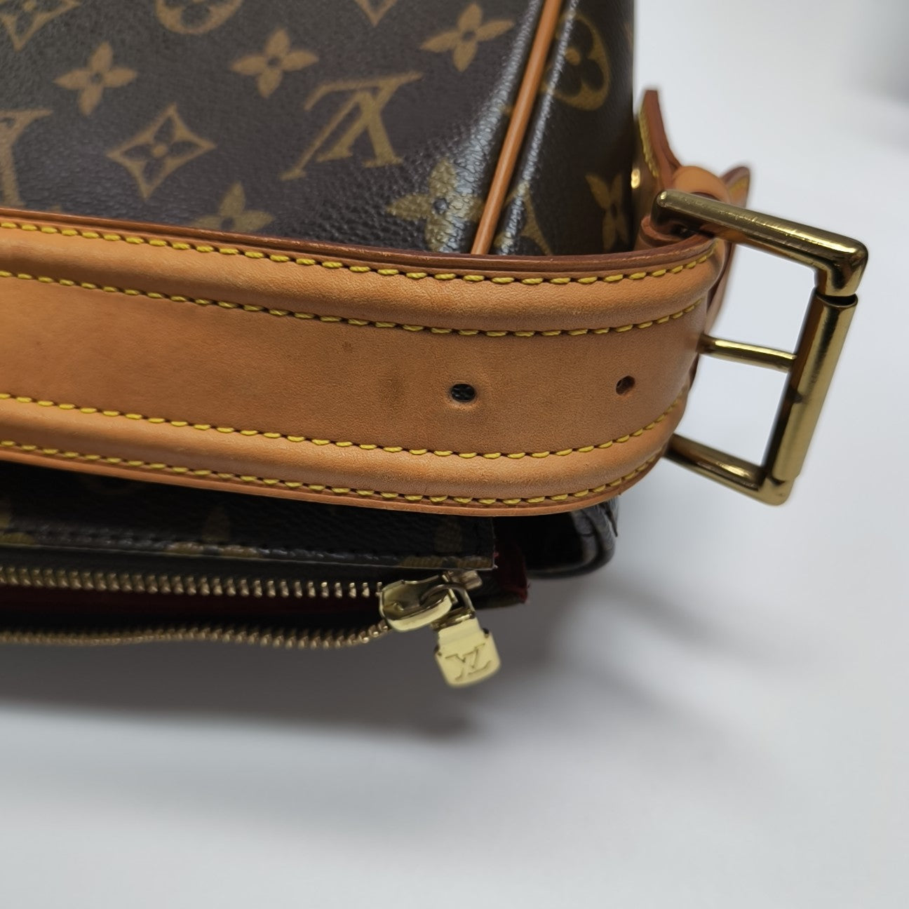 VIVA CITE Monogram Coated Canvas Brown