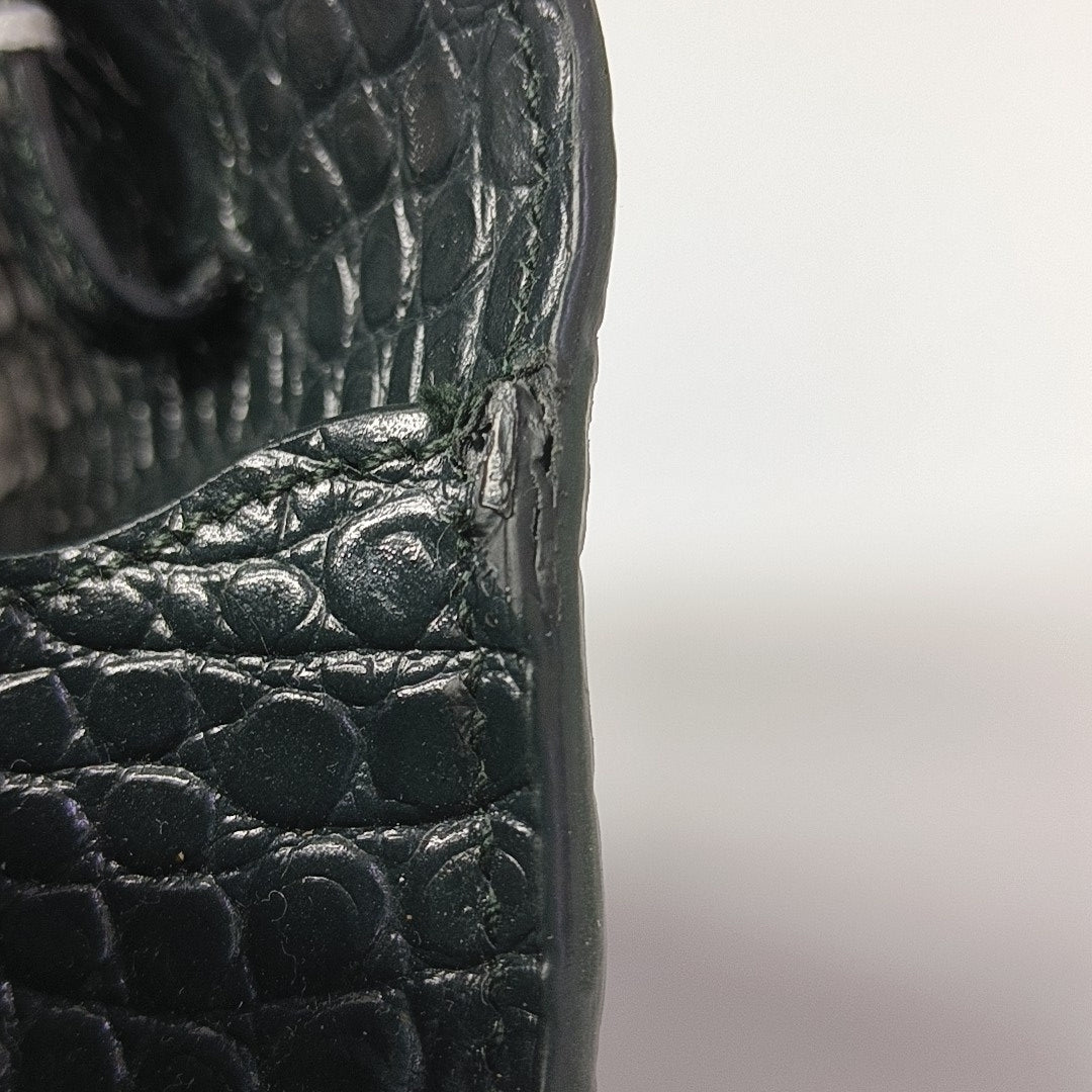 MANHATTAN Medium Calfskin Green