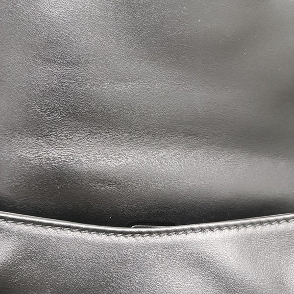 Calfskin Shoulder Bag Black