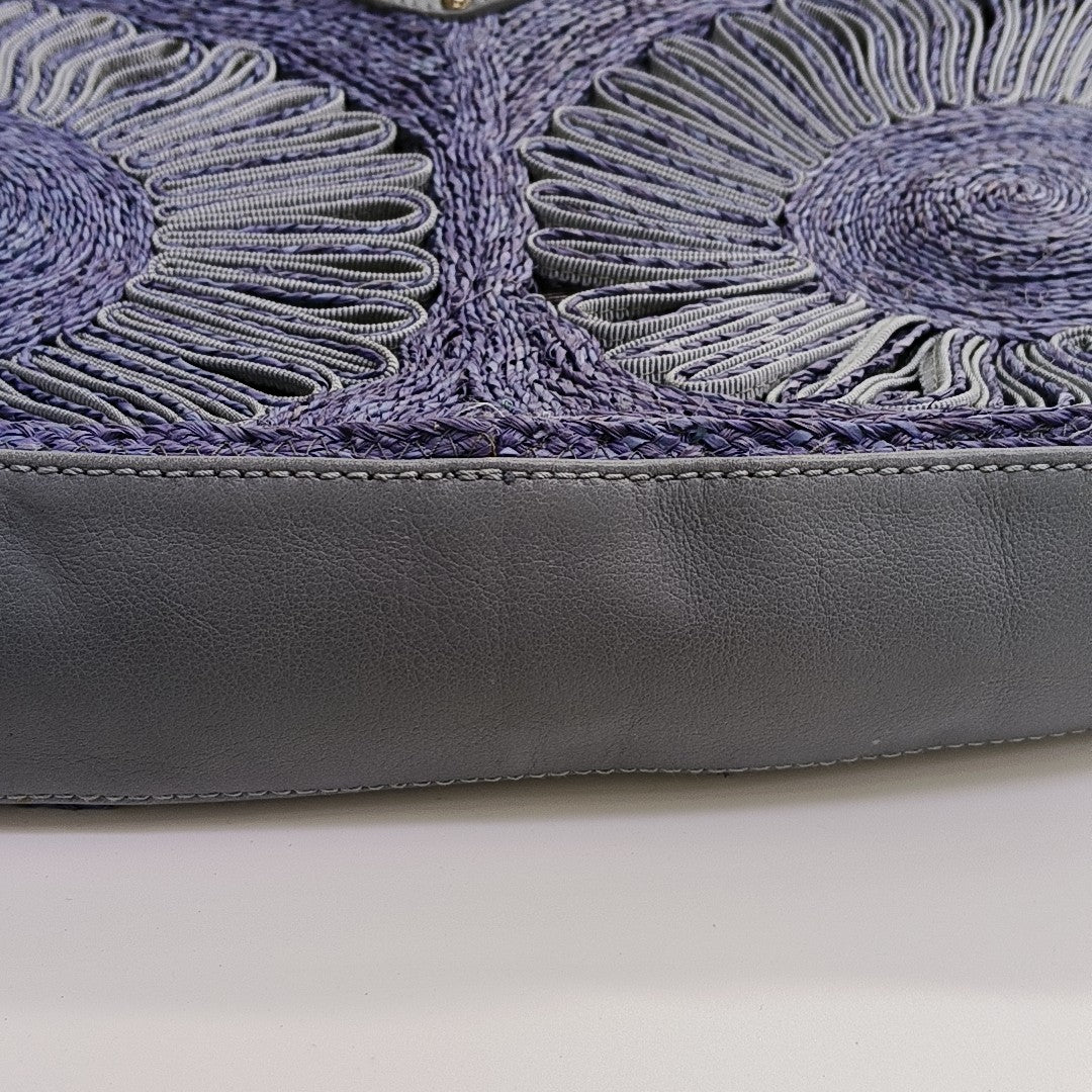 Marissa Straw Purple