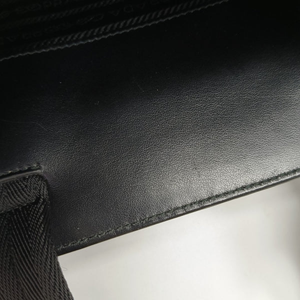 Calfskin Top Handle Bag Black