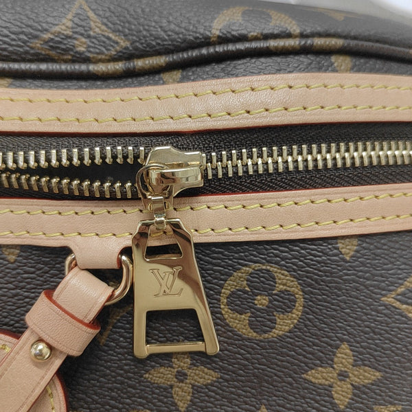 BUMBAG Monogram Coated Canvas Brown