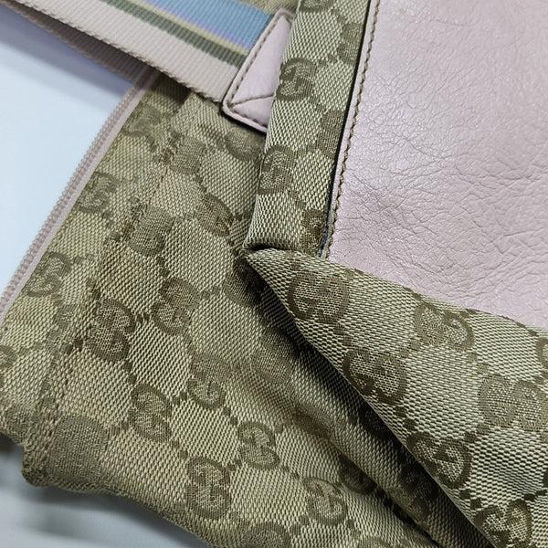 Monogram Canvas Tote Bag Beige