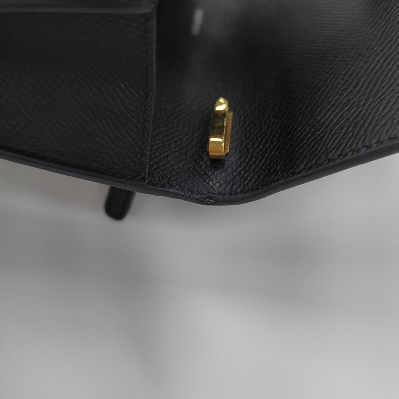 Sharp Calfskin Black