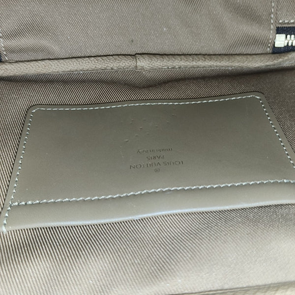 UTILITY Monogram Coated Canvas Brown