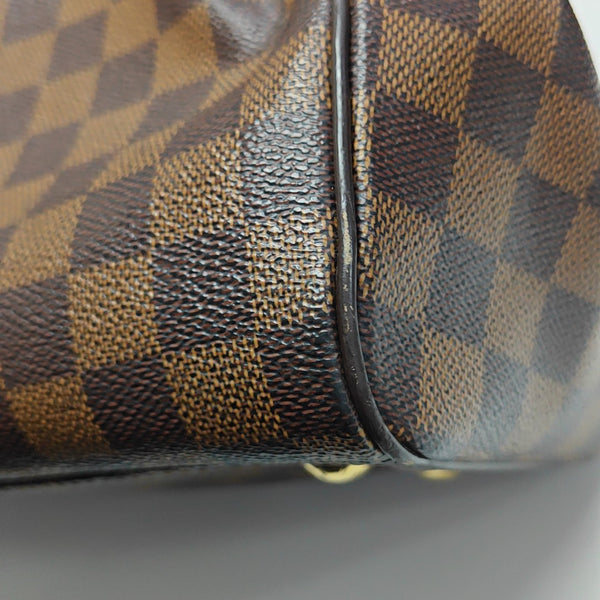 TREVI PM Damier Ebene Coated Canvas Brown
