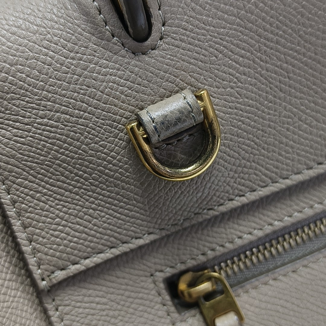 BELT Micro Calfskin Beige