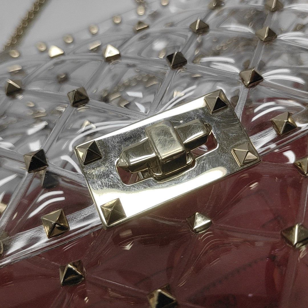 Spike Up Quilted Special Material Clear