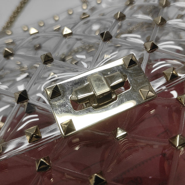 Spike Up Quilted Special Material Clear