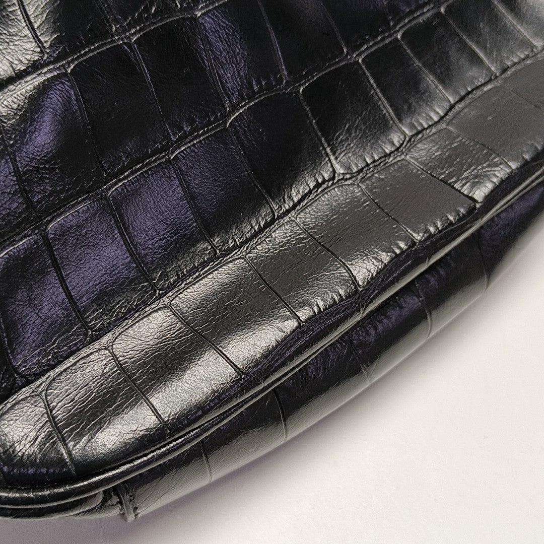 Le Cagole Mini Calfskin Black