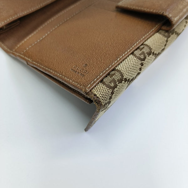 Monogram Canvas Wallet Beige