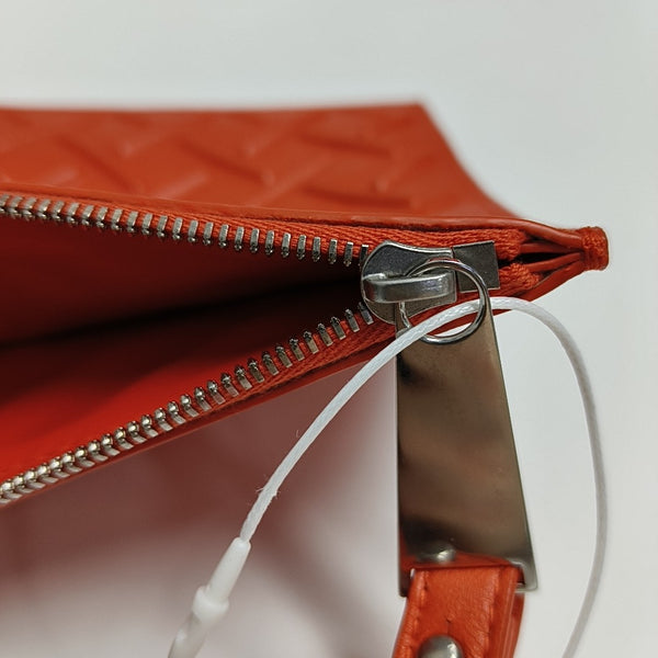 Lambskin Clutch Red