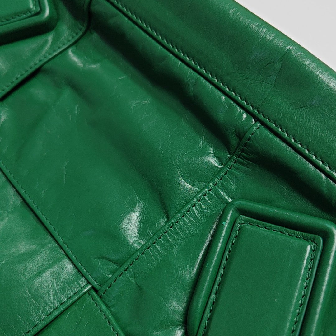 Arco Medium Calfskin Green