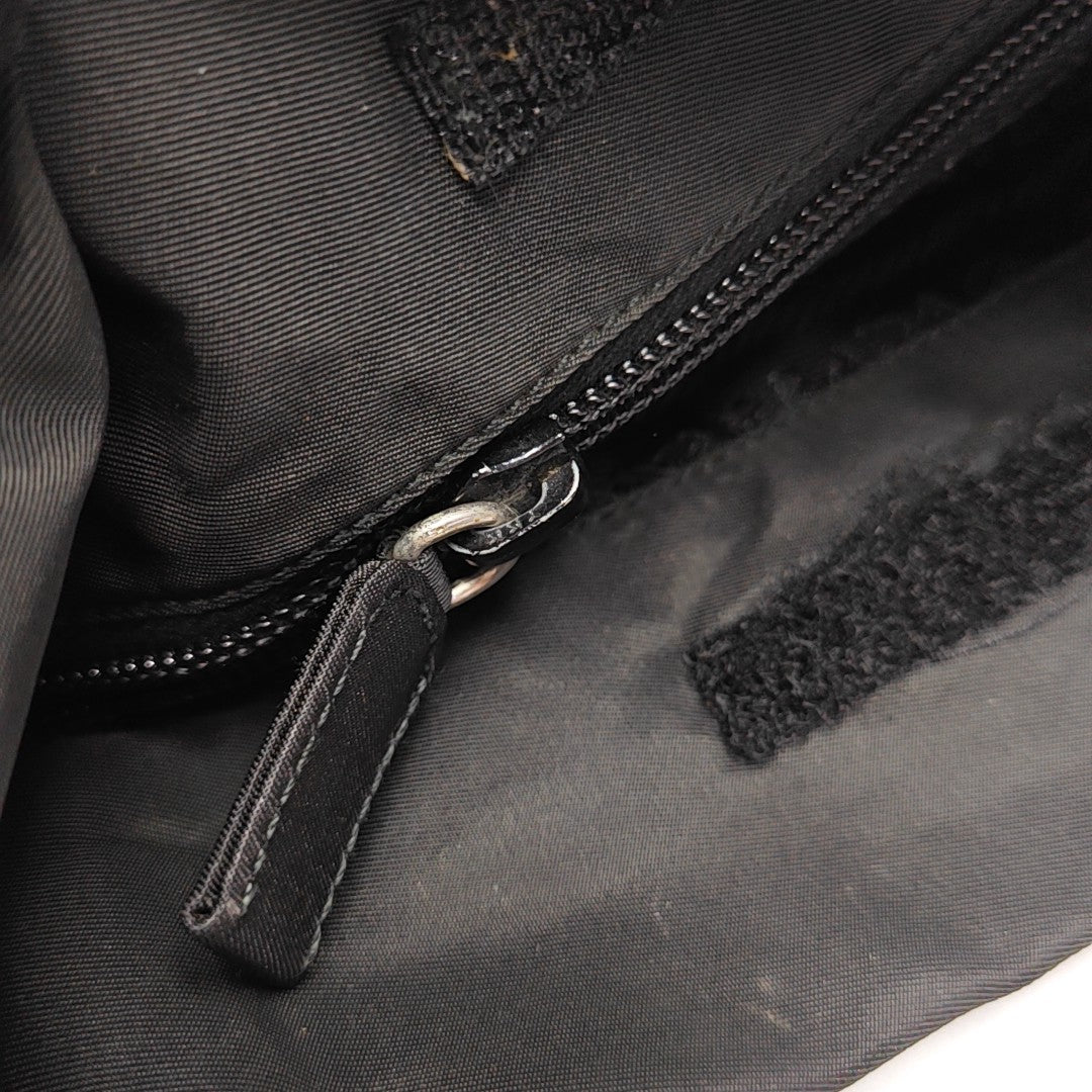 Nylon Tote Bag Black