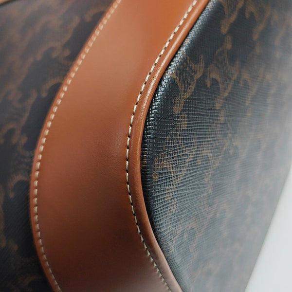 TRIOMPHE CANVAS Medium Coated Canvas Brown