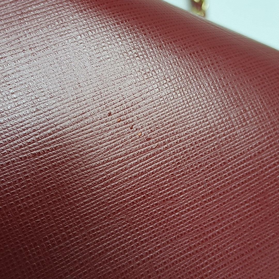 Ginny Calfskin Red