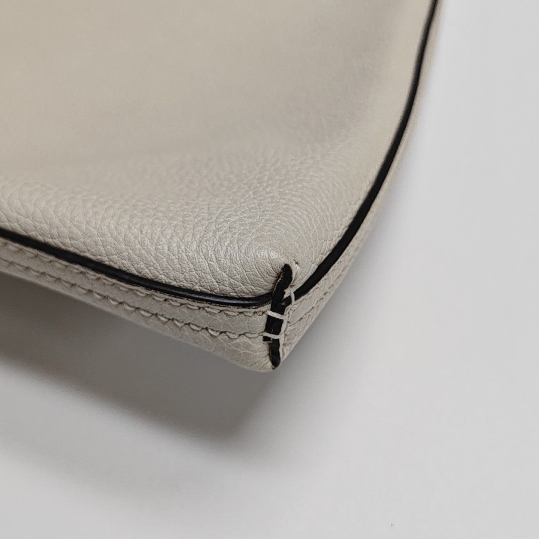 Print Medium Calfskin White