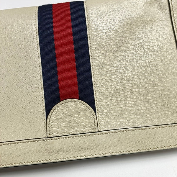 Ophidia Small Calfskin White