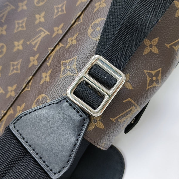 CHRISTOPHER MM Monogram Coated Canvas Brown