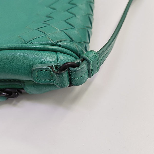 Calfskin Crossbody Bag Green