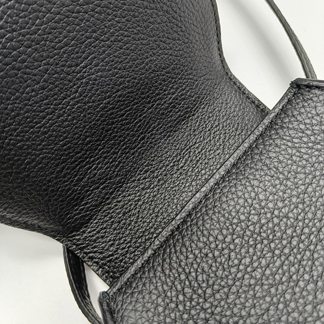 Marcie Super Mini Quilted Calfskin Black